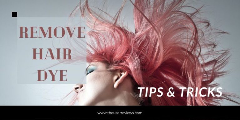 how to remove hair dye