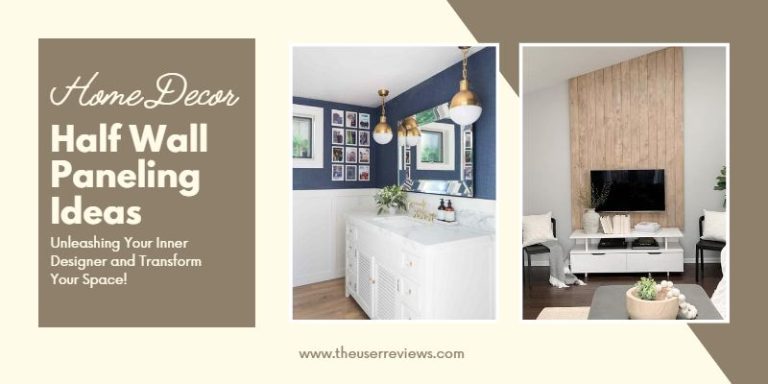 half wall paneling ideas